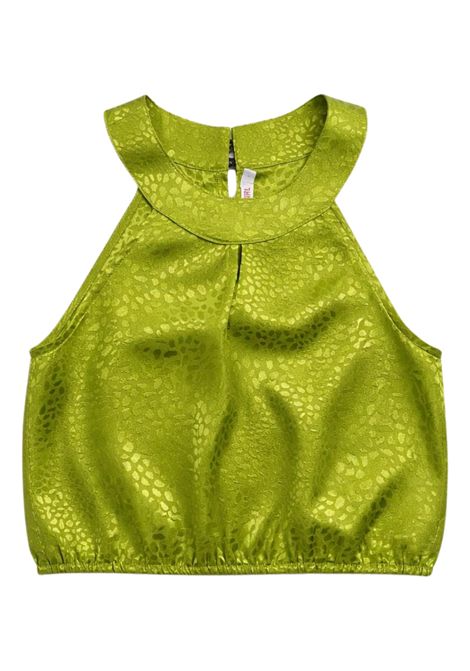 Top bambina verde Patrizia Pepe | 7C0281VERDE